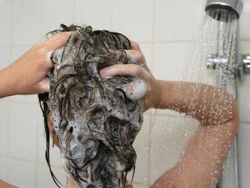 ... Pollenallergiker sollten vor dem Schlafengehen Haare waschen  width=